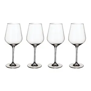 Villeroy & Boch La Divina Set of 4 Burgundy Wine Goblets