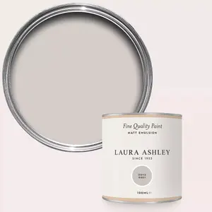 Laura Ashley Dove Grey Matt Emulsion Paint Sample