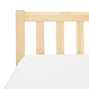 Wooden EU Double Size Bed Light FLORAC