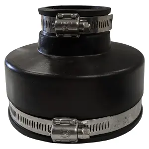 Coupling Adaptor 110-122mm to 48-56mm Flexible Rubber Reducer