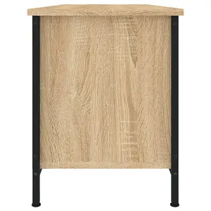 Berkfield TV Cabinet Sonoma Oak 102x35x45 cm Engineered Wood