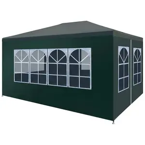 Berkfield Party Tent 3x4 m Green