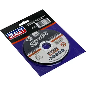 5 Pack 115mm Flat Metal Cutting Discs for Heavy Duty Angle Grinders