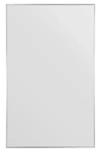 MirrorOutlet Artus - Silver Aluminium Edged Full Length Wall Leaner Mirror 68" X 43" (174CM X 110CM)