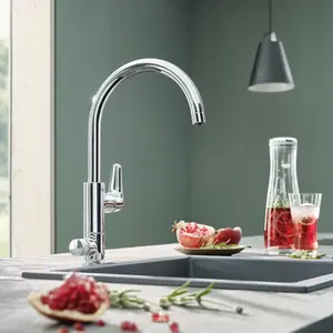 Grohe Blue Pure Chrome effect Filtered hot & cold water tap