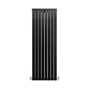 Designer Flat Radiator - 1600 x 560mm - Black