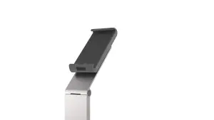 Durable Aluminium Tablet Holder iPad Floor Exhibition Stand - Rotates & Locks