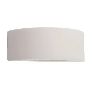 ValueLights Paint Me White Indoor Wall Light