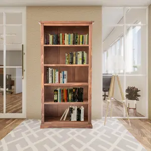 Bingham 180cm H x 90cm W Standard Bookcase Lacquered