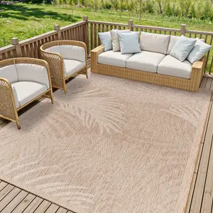 VANESSA In- /Outdoor Jute-Look Rug 160 x 213 cm