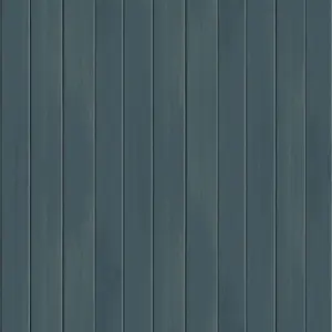 Flat Wooden Plank Wallpaper Blue Arthouse 924605