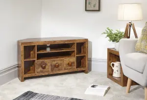 GFW Jakarta Corner TV Unit Mango