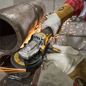 Dewalt DCG405FN 18v XR Brushless Cordless 125mm Flathead Angle Grinder +12 Discs