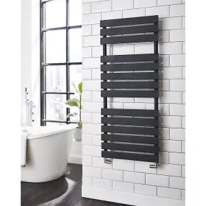 1185mm (H) x 500mm (W) - Vertical Bathroom Towel Radiator (Oxford) - (1.18m x 0.5m)