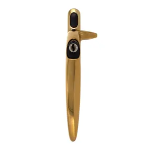 Yale Sparta Cockspur Window Handle - Gold, Left, 21mm