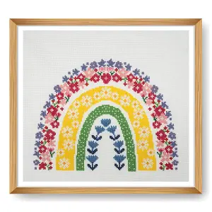 XSTITCH RAINBOW - Counted Cross Stitch Kit: Large: Rainbow - Trimits