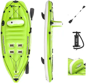 Hydro Force Koracle Inflatable Kayak Boat Set 2.7m x 1m x 57cm, Bestway Unisex Design