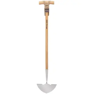 Draper Heritage Stainless Steel Lawn Edger with Ash Handle 99021