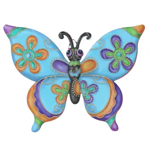 Butterfly Butterflies Garden Home House Wall Art Fence Decoration Yard Set of 3