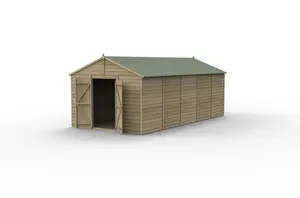 4LIFE Apex Shed 10x20 - Double Door - No Windows