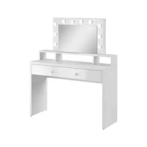 Aria Dressing Table with LED Lights - A Glamorous Touch to Your Daily Routine