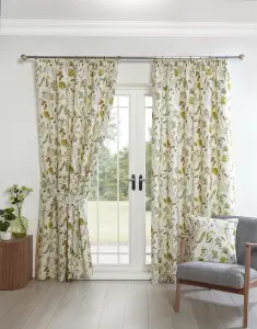 Grove Pencil Pleat Curtains Curtain Pair