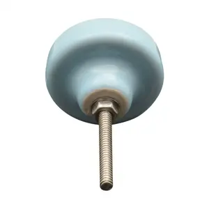 Nicola Spring - Ceramic Cabinet Knob - Blue Button