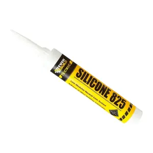 Everbuild Tecnic Silicone 825 Sealant Brick Red, 380 Ml