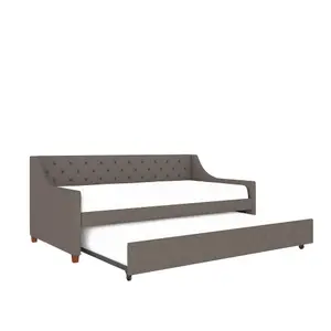 NG Her Majesty Daybed Fabric Grey, Single