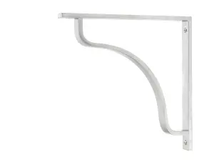 Satin Chrome Abingdon Shelf Bracket (200mm x 200mm)