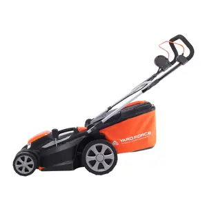 Yard Force 40V 34cm Cordless Lawnmower with lithium ion battery & quick charger LM G34A - GR40 range