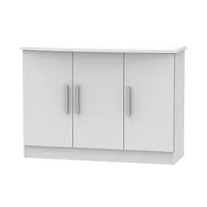 Harrow 3 Door Sideboard in Grey Matt (Ready Assembled)