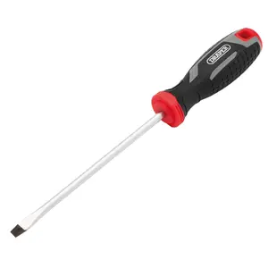 Draper Slotted Soft Grip Screwdriver, SL6 x 150mm 13390