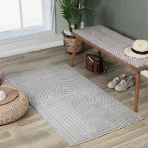 EMIKO In- /Outdoor Boho Skandi Area Rug 80 x 150 cm