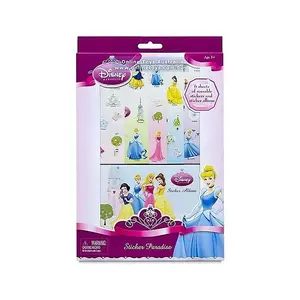 Disney Princess Sticker Sheet (Pack of 6) Multicoloured (One Size)