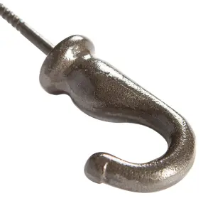 Hammer & Tongs - Screw Hook - W20mm x H35mm - Raw