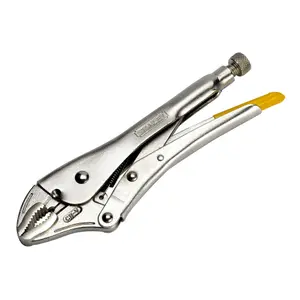 Stanley Curved jaw locking pliers