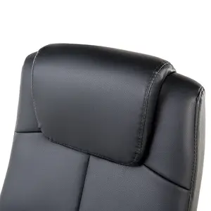 Executive Chair Faux Leather Black WINNER