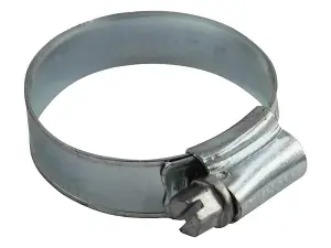 Faithfull LGA 12MM 1M Hose Clip - Zinc MSZP 32 - 45mm FAIHC1MB