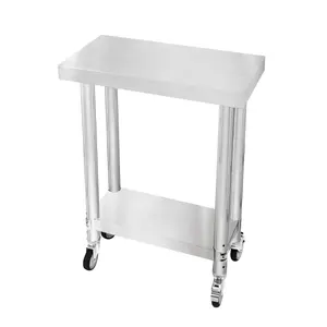 Catering Workbench Table - 60cm x 30cm x 80cm