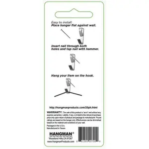 Hangman 9kg (20lb) Wire Hanger