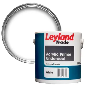 Leyland Trade Universal White Multi-surface Primer & undercoat, 2.5L