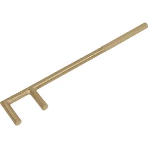 60 x 500mm Non-Sparking Valve Handle - Precision Cast - Beryllium Copper