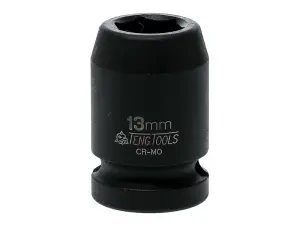 Teng Impact Socket Hexagon 6-Point 1/2in Drive 13mm