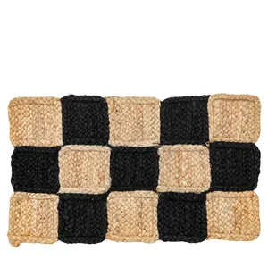 Kanha Jute Braided 40 x 70cm Non-Slip Door Mat