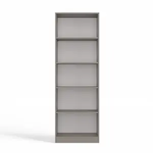 Albee Bookcase Clay / (5 Shelves) 182cm H x 60cm W x 32cm D