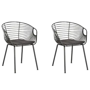 Bonneau Dining Chair (Set of 2) Black