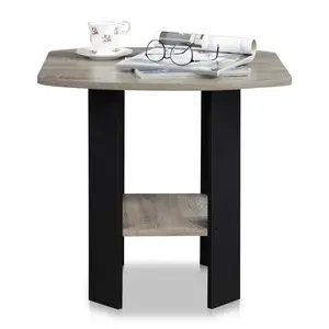 Alastair Side Table (Set of 2) Black / French Oak