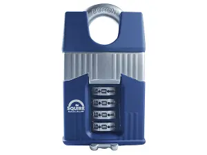 Squire Warrior High-Security 55mm Combination Padlock for Maximum Protection