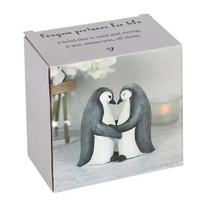 Penguin Partners For Life Couple Ornament With Mini Sentiment Card